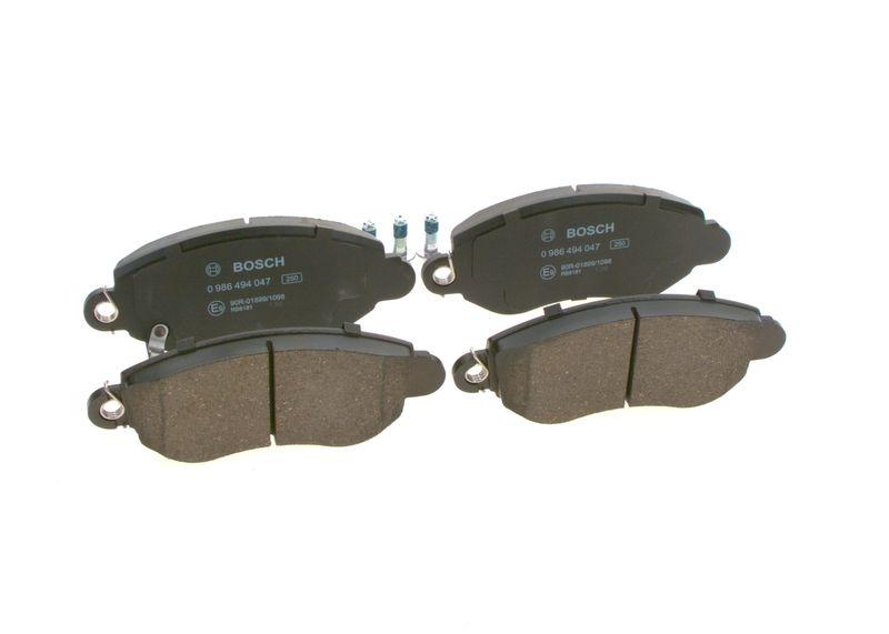 Kit de plaquettes de frein, frein à disque BOSCH 0 986 494 047