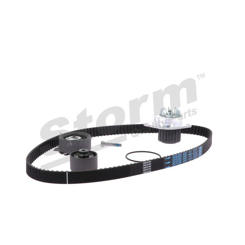 Pompe à eau + kit de courroie crantée STORM QUALITY PARTS 904470KP