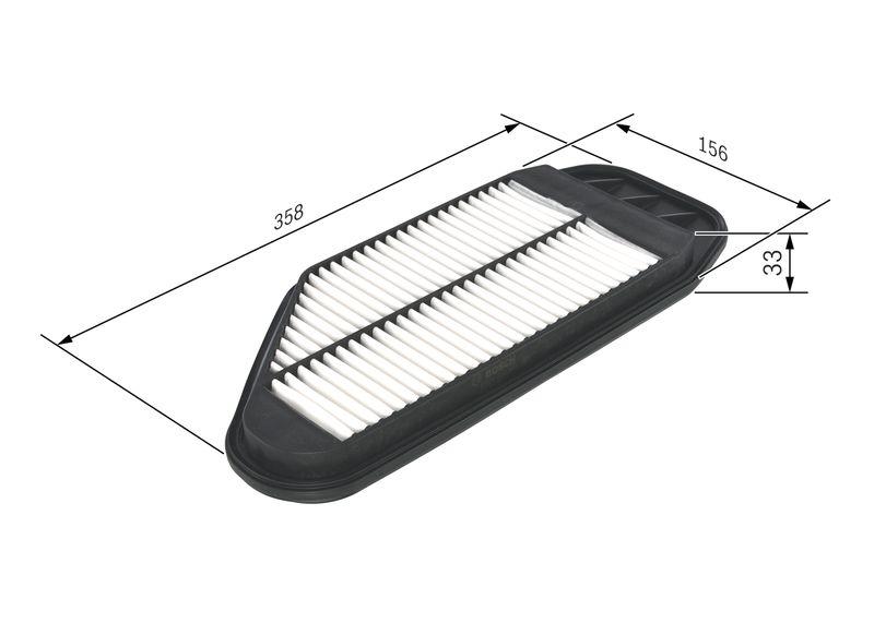 Filtre à air BOSCH F 026 400 349