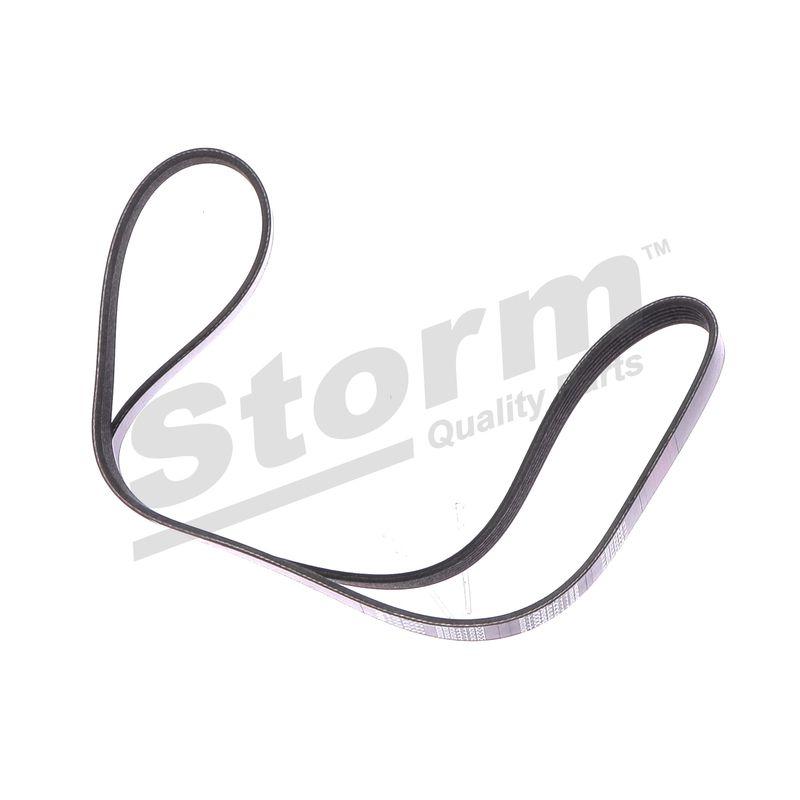 Courroie trapézoïdale à nervures STORM QUALITY PARTS STO6PK1125