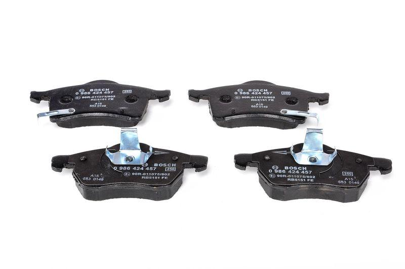 Kit de plaquettes de frein, frein à disque BOSCH 0 986 424 457