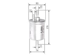 Filtre à carburant BOSCH F026403012