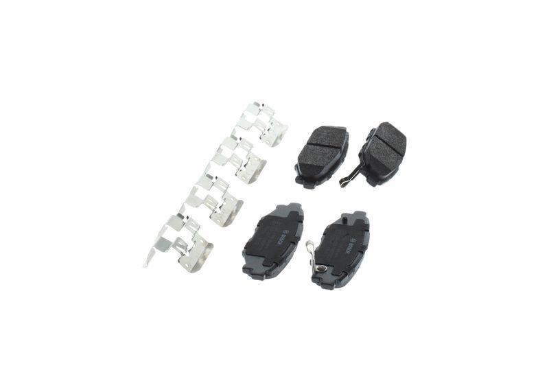 Kit de plaquettes de frein, frein à disque BOSCH 0 986 494 444