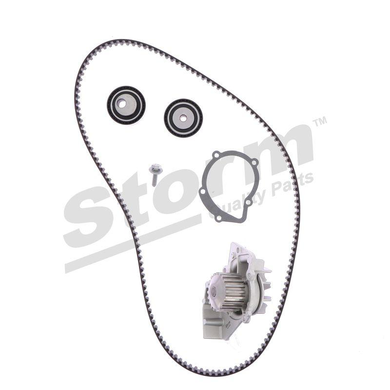 Pompe à eau + kit de courroie crantée STORM QUALITY PARTS 5550567KP