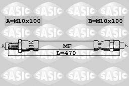 Flexible de frein SASIC SBH0180