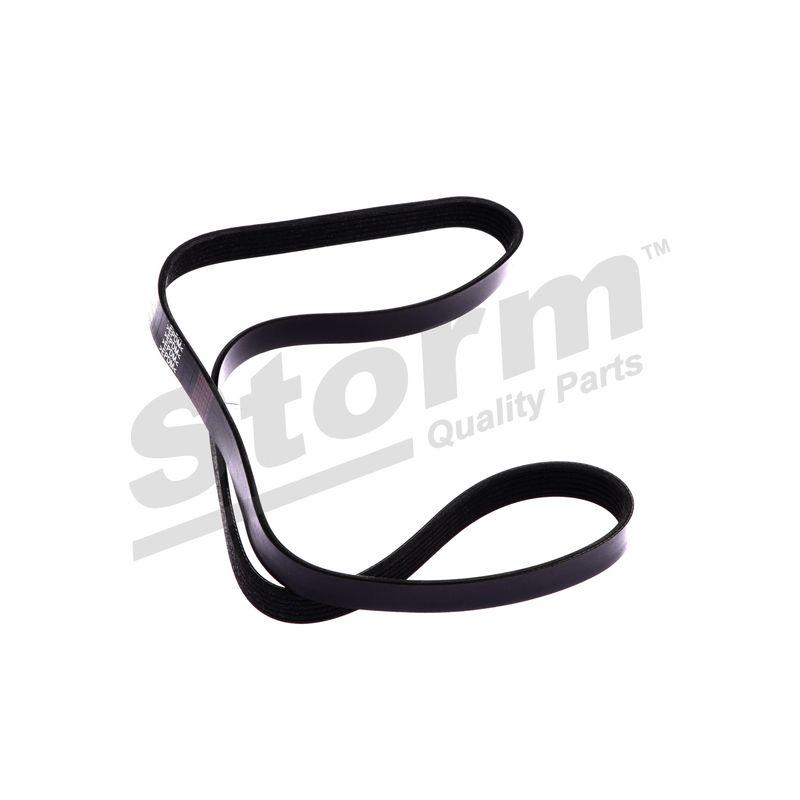 Courroie trapézoïdale à nervures STORM QUALITY PARTS STO6PK1390