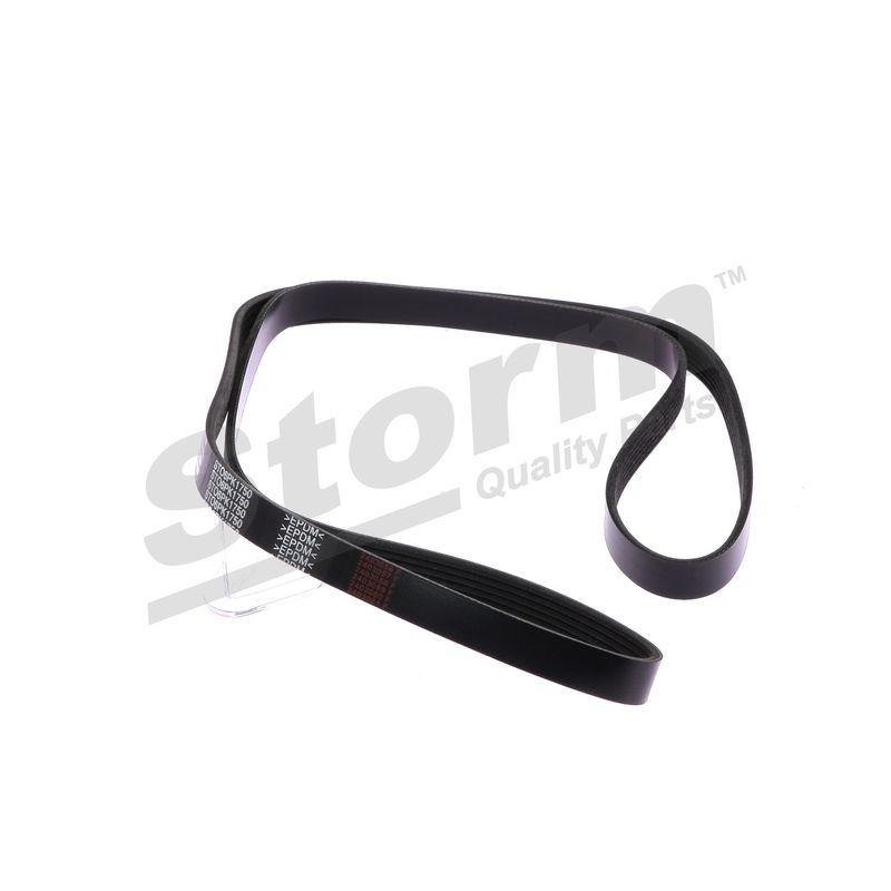 Courroie trapézoïdale à nervures STORM QUALITY PARTS STO6PK1750