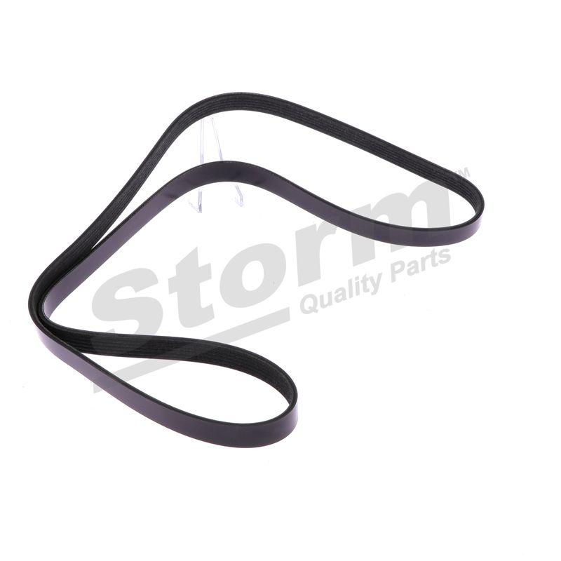 Courroie trapézoïdale à nervures STORM QUALITY PARTS STO6PK1563