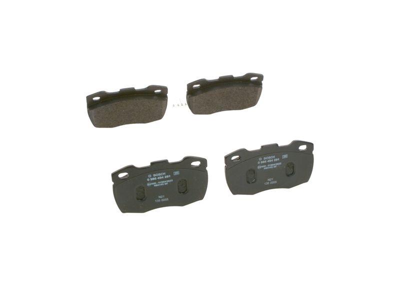 Kit de plaquettes de frein, frein à disque BOSCH 0 986 494 291