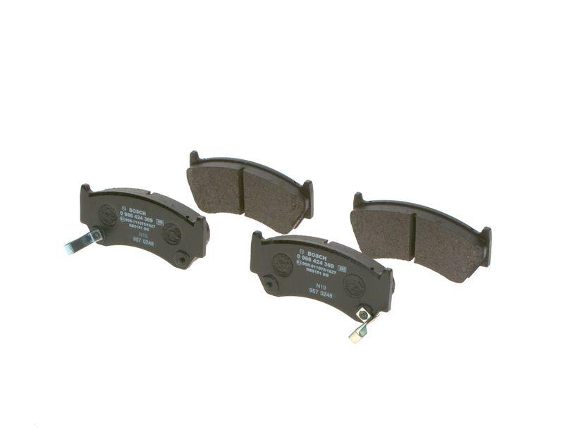 Kit de plaquettes de frein, frein à disque BOSCH 0 986 424 369