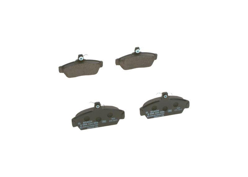 Kit de plaquettes de frein, frein à disque BOSCH 0 986 424 092
