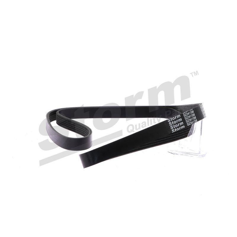 Courroie trapézoïdale à nervures STORM QUALITY PARTS STO6PK1775