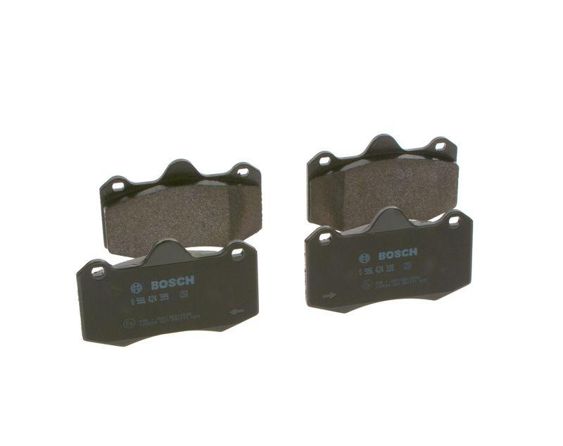 Kit de plaquettes de frein, frein à disque BOSCH 0 986 424 399