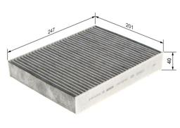 Filtre, air de l'habitacle BOSCH 1 987 435 567