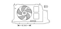 Ventilateur, refroidissement du moteur AVA QUALITY COOLING PE7532