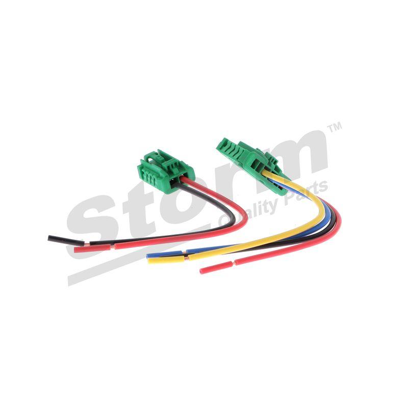 Kit rép. de câble, résistance (ventilateur d'habitacle) STORM QUALITY PARTS 888699