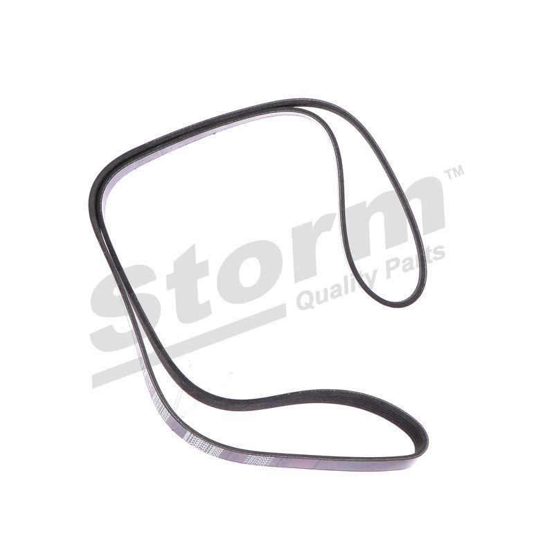 Courroie trapézoïdale à nervures STORM QUALITY PARTS STO6PK1600