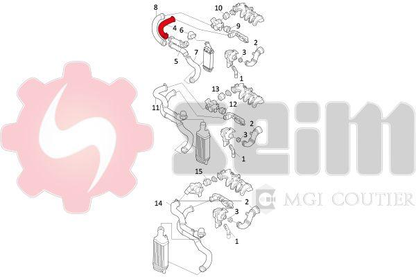 Gaine de suralimentation SEIM 981146