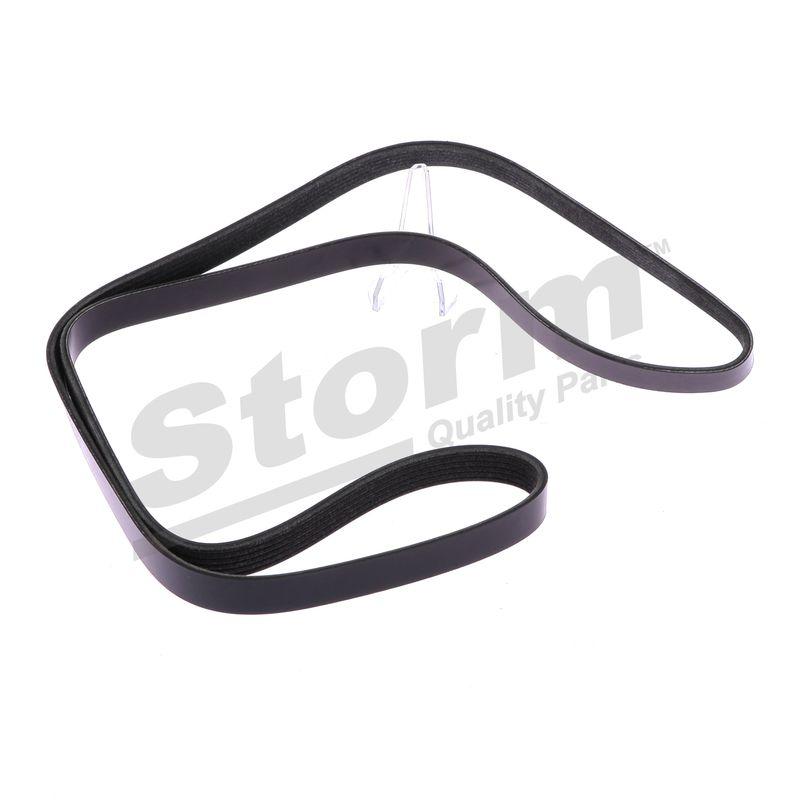 Courroie trapézoïdale à nervures STORM QUALITY PARTS STO6PK1713