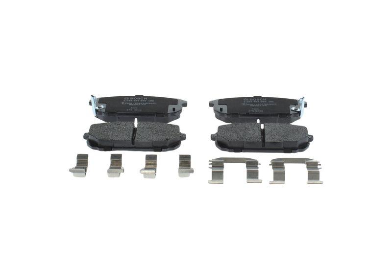 Kit de plaquettes de frein, frein à disque BOSCH 0986494590