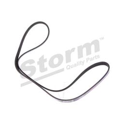 Courroie trapézoïdale à nervures STORM QUALITY PARTS STO5PK1138