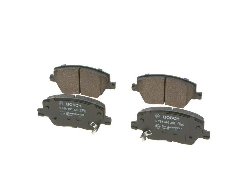Kit de plaquettes de frein, frein à disque BOSCH 0 986 495 392
