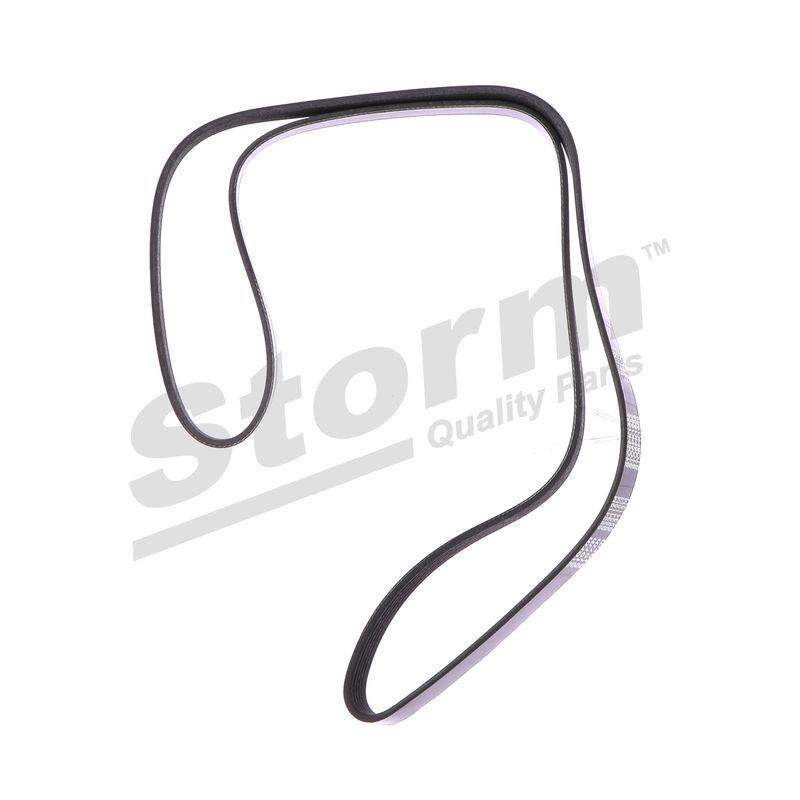 Courroie trapézoïdale à nervures STORM QUALITY PARTS STO6PK1688