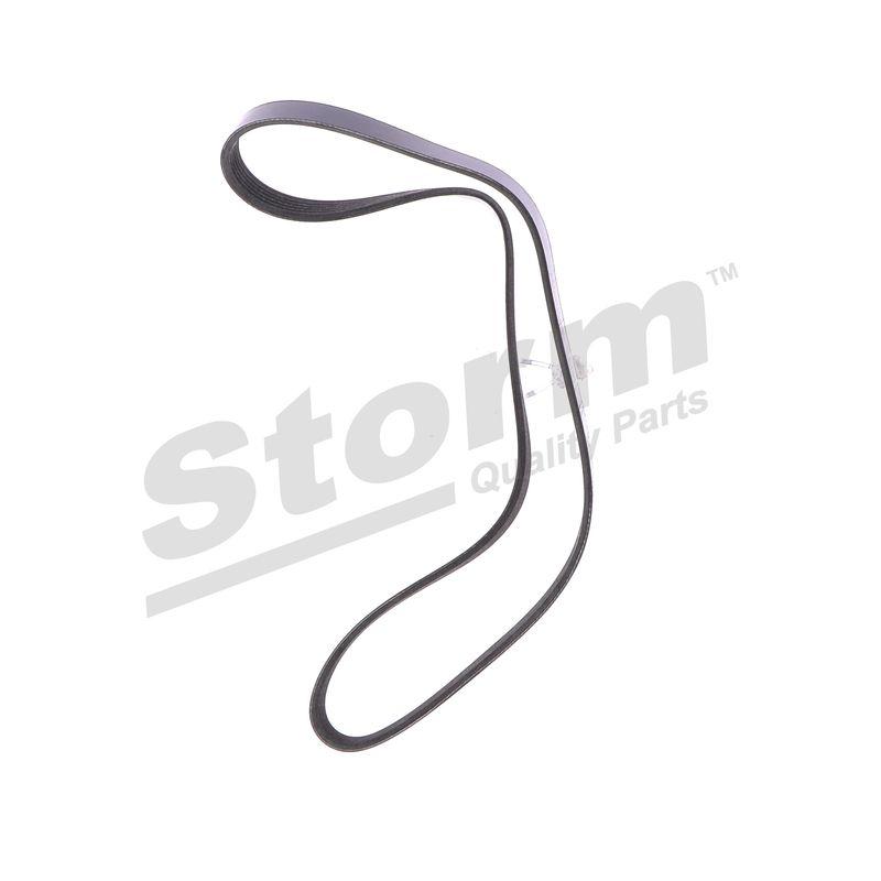 Courroie trapézoïdale à nervures STORM QUALITY PARTS STO6PK1095