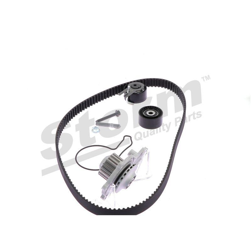 Pompe à eau + kit de courroie crantée STORM QUALITY PARTS 904487KP