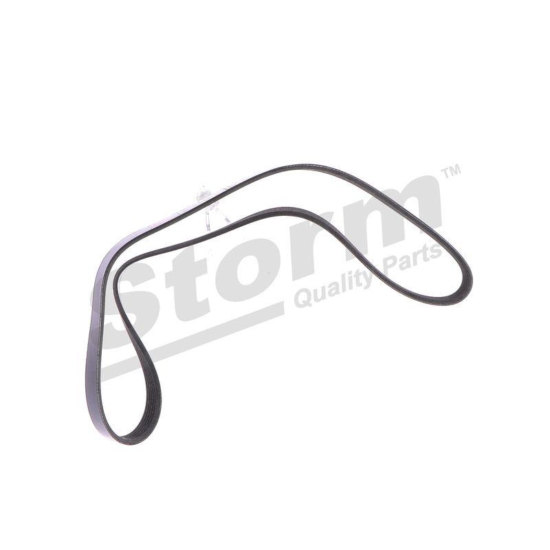 Courroie trapézoïdale à nervures STORM QUALITY PARTS STO6PK1095