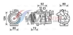 Compresseur, climatisation AVA QUALITY COOLING RTK628