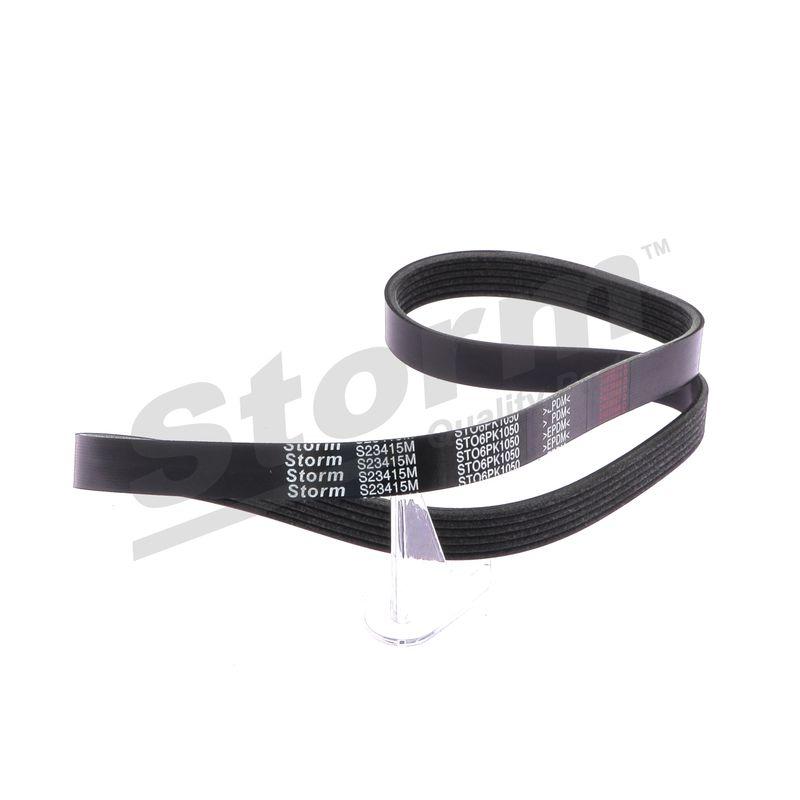 Courroie trapézoïdale à nervures STORM QUALITY PARTS STO6PK1050
