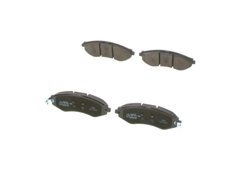 Kit de plaquettes de frein, frein à disque BOSCH 0 986 494 343