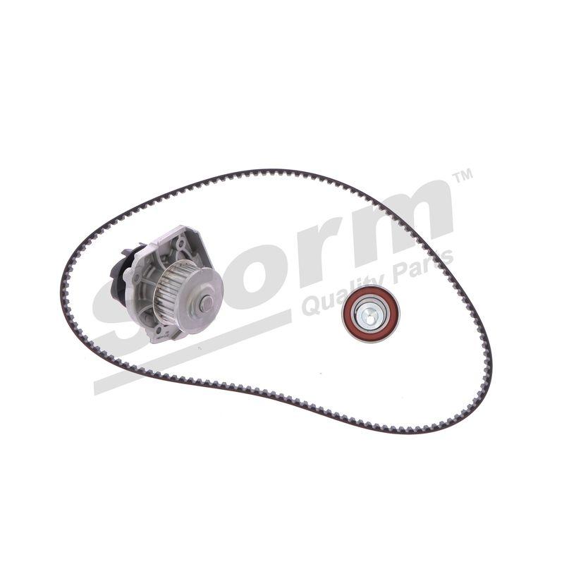 Pompe à eau + kit de courroie crantée STORM QUALITY PARTS 5550727KP
