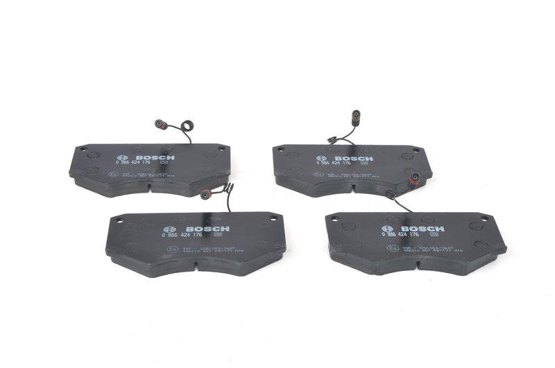 Kit de plaquettes de frein, frein à disque BOSCH 0 986 424 176