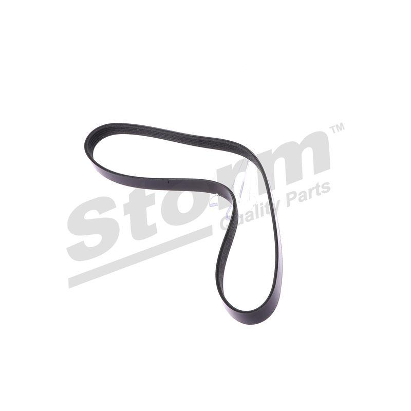 Courroie trapézoïdale à nervures STORM QUALITY PARTS STO6PK1038