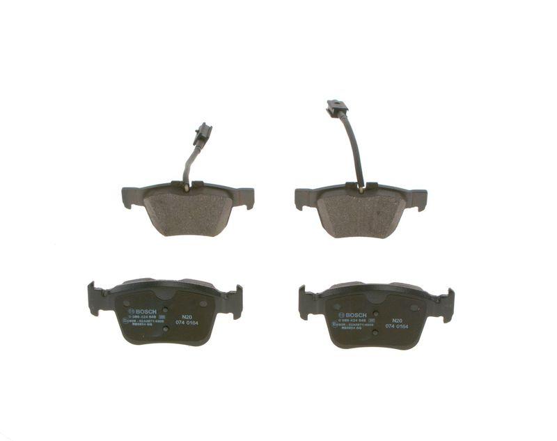 Kit de plaquettes de frein, frein à disque BOSCH 0986424848