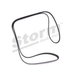 Courroie trapézoïdale à nervures STORM QUALITY PARTS STO6PK1840