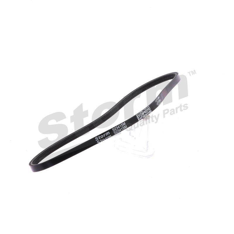 Courroie trapézoïdale à nervures STORM QUALITY PARTS STO3PK0750