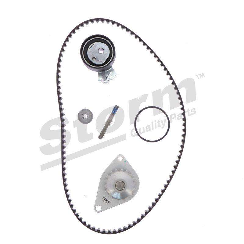 Pompe à eau + kit de courroie crantée STORM QUALITY PARTS 904463KP