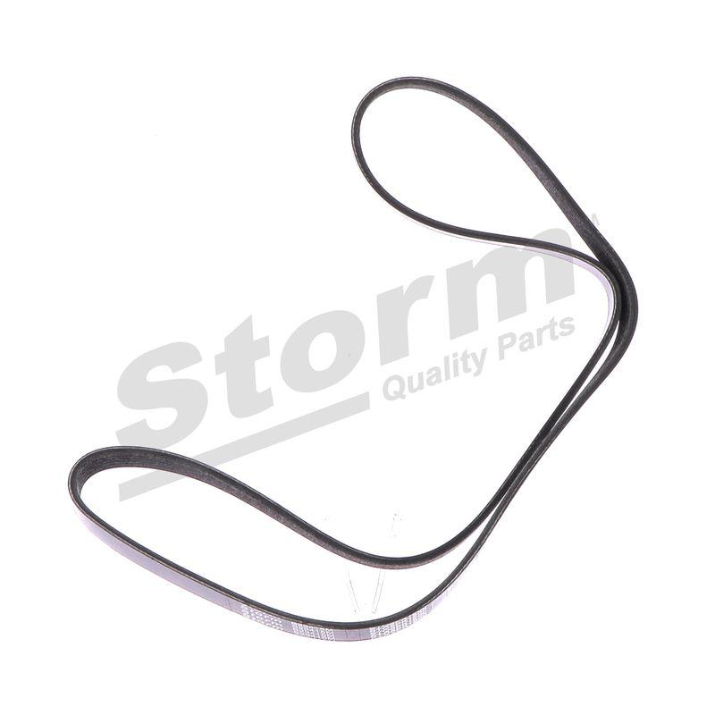 Courroie trapézoïdale à nervures STORM QUALITY PARTS STO6PK1200