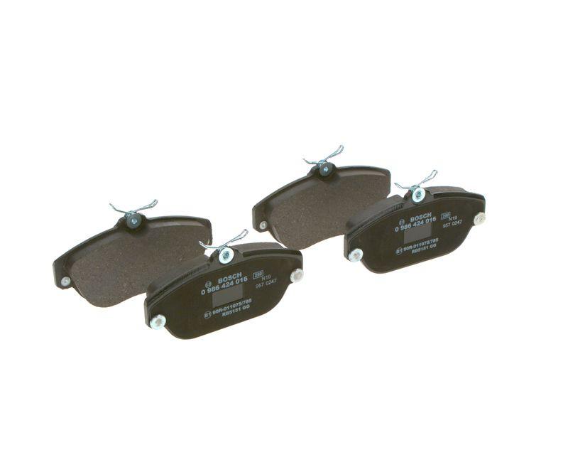 Kit de plaquettes de frein, frein à disque BOSCH 0 986 424 016