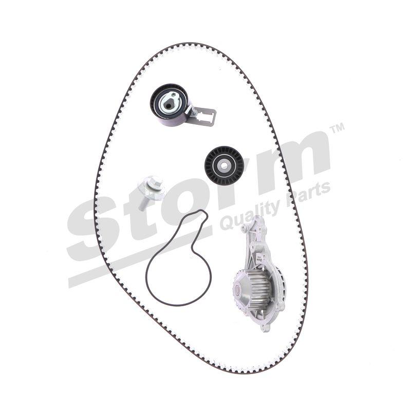 Pompe à eau + kit de courroie crantée STORM QUALITY PARTS 904546KP
