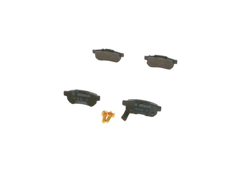 Kit de plaquettes de frein, frein à disque BOSCH 0 986 494 392