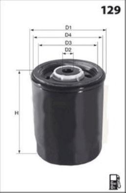 Filtre à carburant MECAFILTER ELG5219