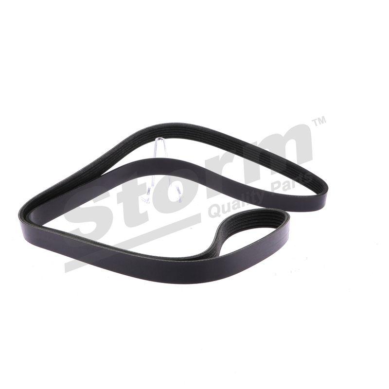 Courroie trapézoïdale à nervures STORM QUALITY PARTS STO6PK1775