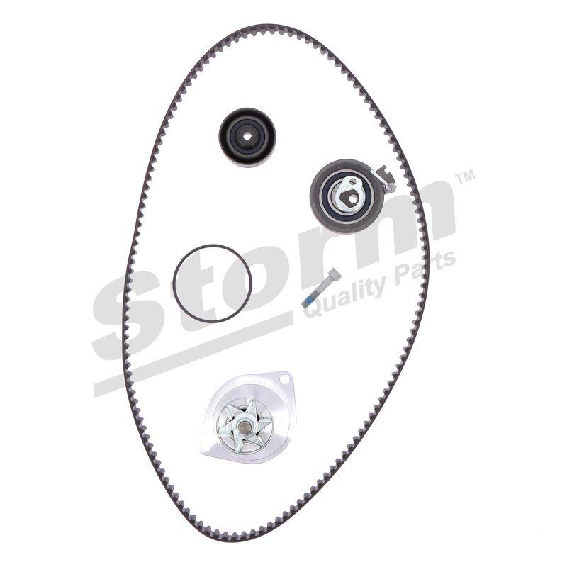 Pompe à eau + kit de courroie crantée STORM QUALITY PARTS 904470KP