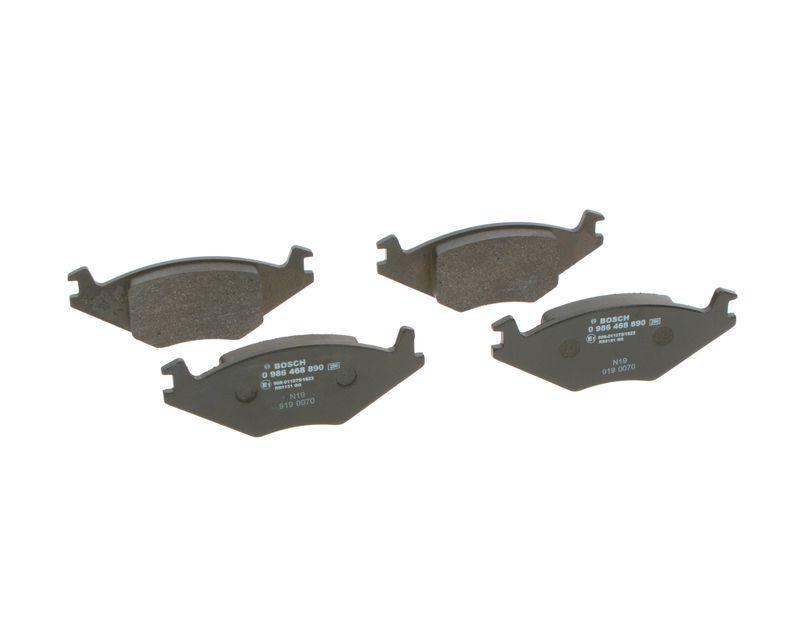 Kit de plaquettes de frein, frein à disque BOSCH 0 986 468 890