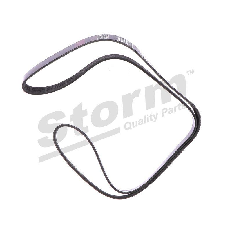 Courroie trapézoïdale à nervures STORM QUALITY PARTS STO6PK1613