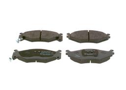 Kit de plaquettes de frein, frein à disque BOSCH 0986424892